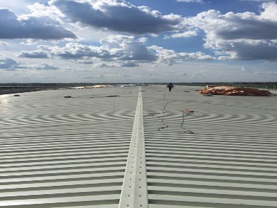 哈尔滨太平国际机场项目采用天物PVDF氟碳彩板
