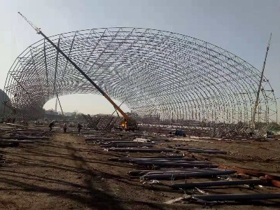 鞍钢集团厂区建设采用天物镀铝锌150克高耐候彩涂板